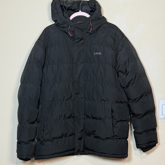 Hawke & Co. Jacket coat Men’s WARM Puffer Jacket Bubble Jacket Coat L - Picture 1 of 10